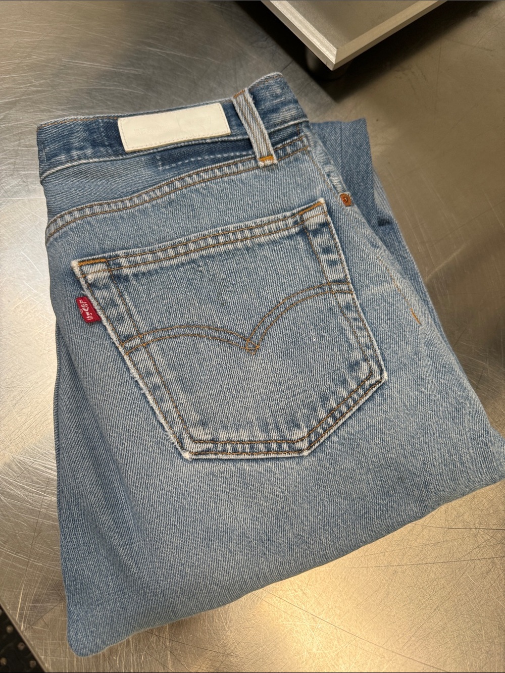 Re/Done womens vintage Blue Slim Jeans size 27x 29